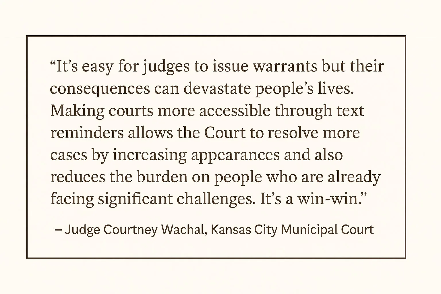 It's easy for judges to issue warrants quote